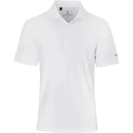 Mens Alex Varga Lucca Golf Shirt White